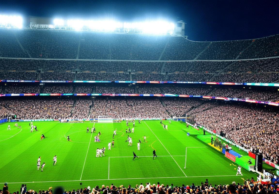 巴塞罗那VS尤文图斯：巅峰对决，梅西与尤文防线火花碰撞